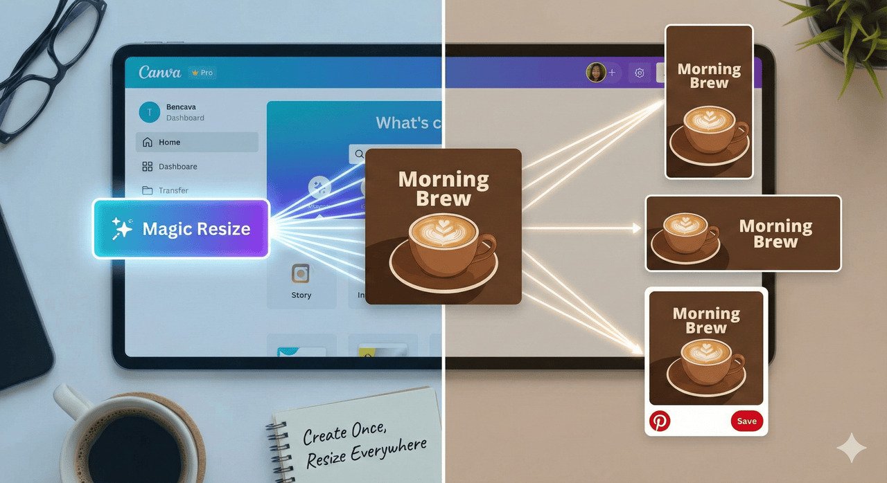 Is Canva Pro Worth It? My Honest Take as a Designer in 2025 2 Magic Resize in Canva